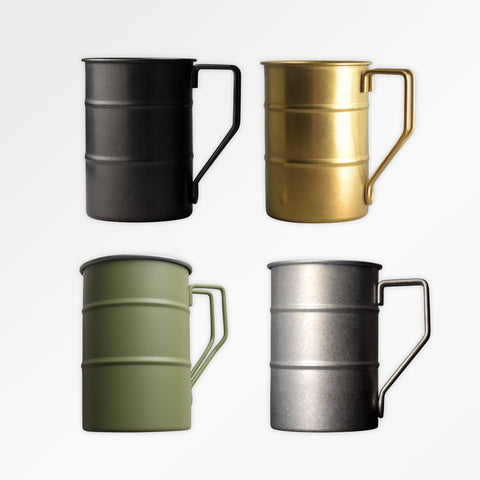 MOCKTAILHOUSE®×OUTDOOR ステンレスマグ 350ml 4色セット 収納袋付き