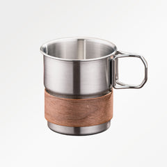 MOCKTAILHOUSE®×OUTDOOR スタッキングステンレスマグ（木製リング付属）