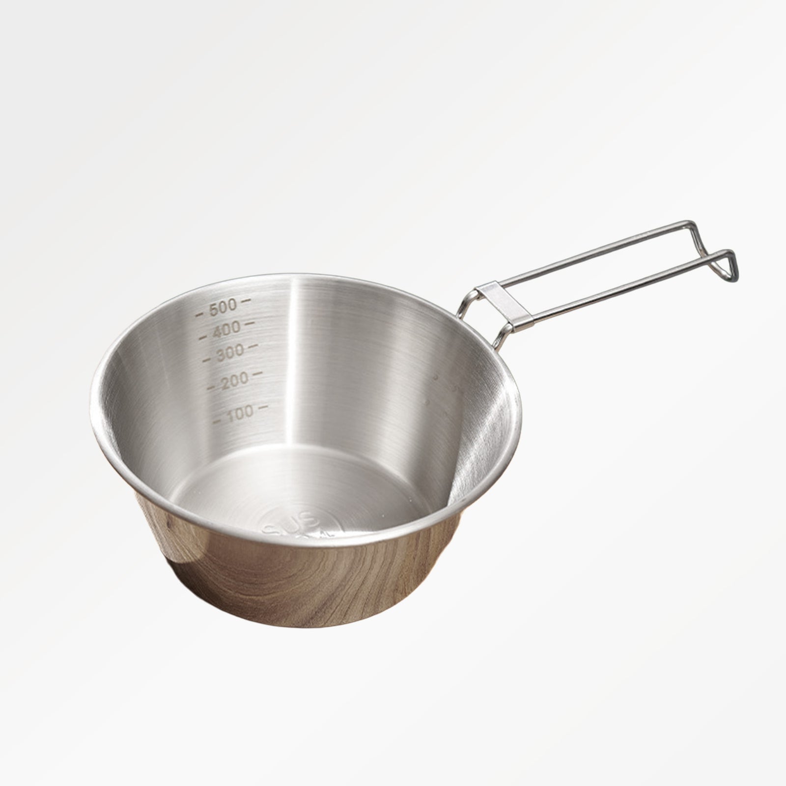 MOCKTAILHOUSE®×OUTDOOR 目盛り付きシェラカップ500ml 折りたたみハンドル