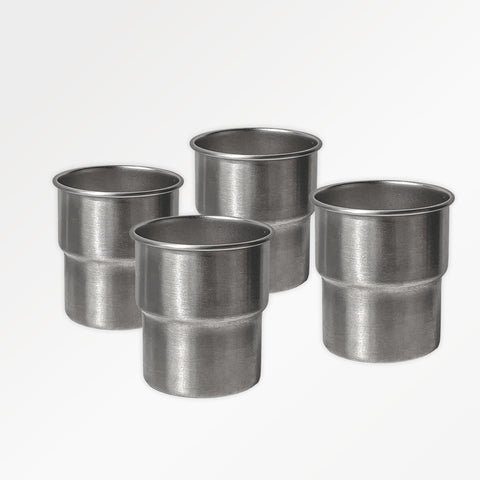 MOCKTAILHOUSE®×OUTDOOR ステンレススタッキングコップ 4点セット 収納袋付き