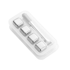 MOCKTAILHOUSE® ステンレスアイスキューブ（シリコンクリップ付き）