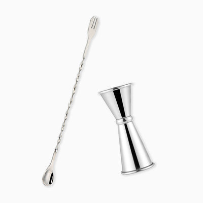 MOCKTAILHOUSE® ベーシックバーツールセット（目盛り付きメジャーカップグリップ型）