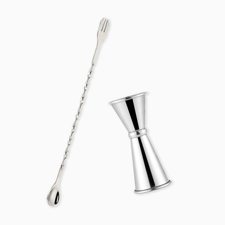 MOCKTAILHOUSE® ベーシックバーツールセット（目盛り付きメジャーカップグリップ型）